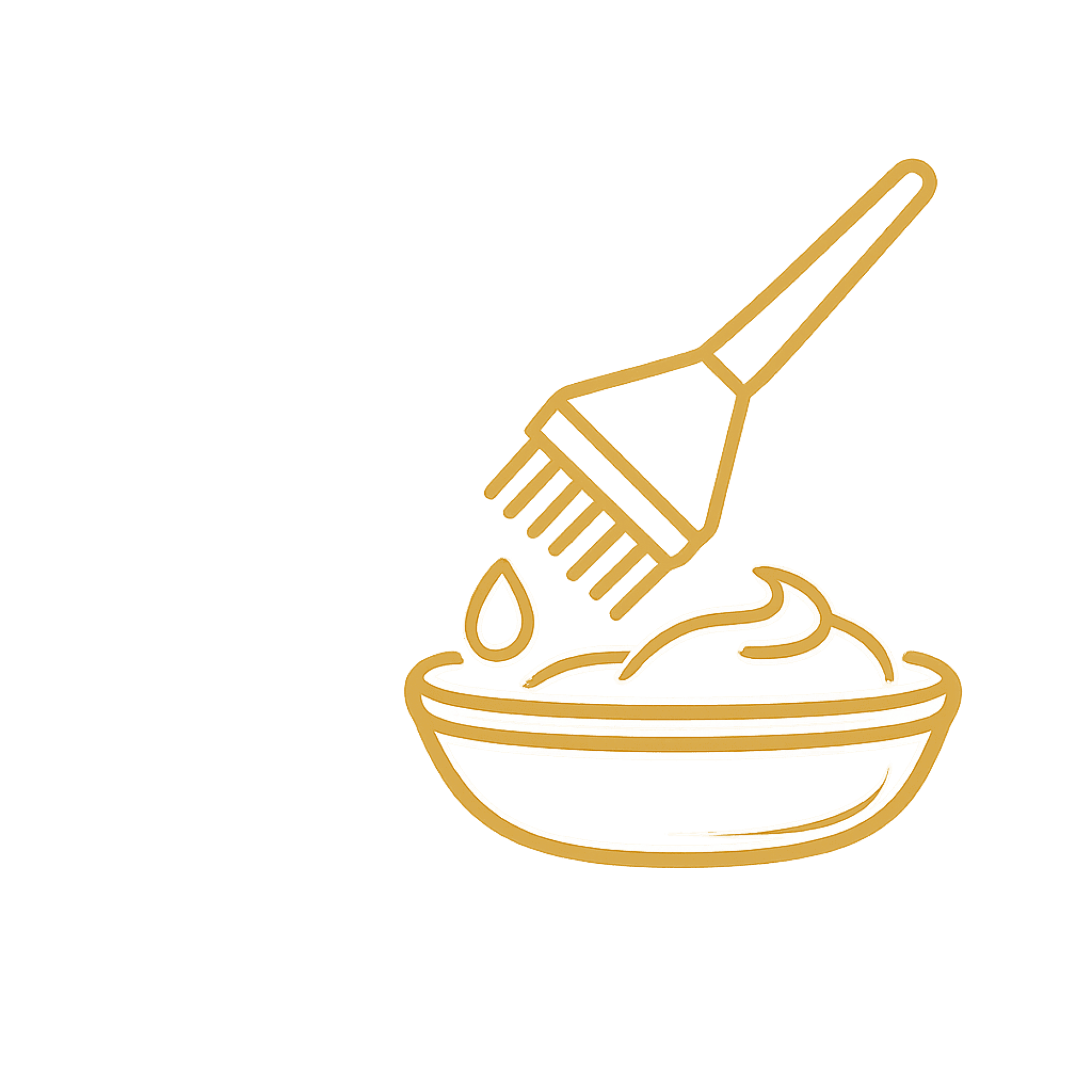 Decoloración y mechas Icono de coloración capilar para servicio de decoloración y mechas